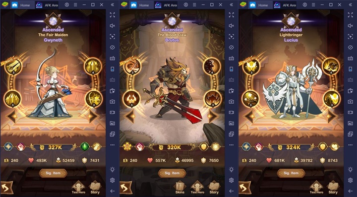 Afk Arena Kahraman (Hero) Yükseltme Rehberi