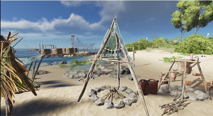 Stranded Deep Füme Pişirici