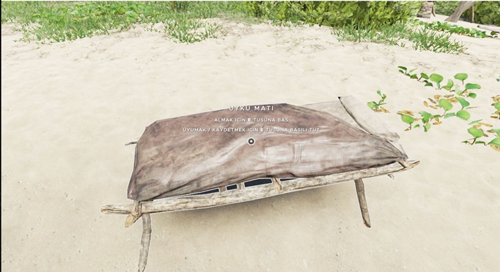 Stranded Deep Uyku Matı Nasıl Yapılır?