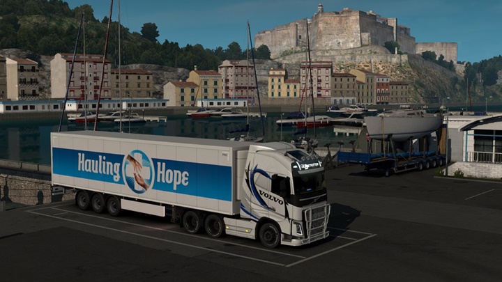 Euro Truck Simulator 2 için Covid-19 Aşısı Taşıma görevi Etkinliği