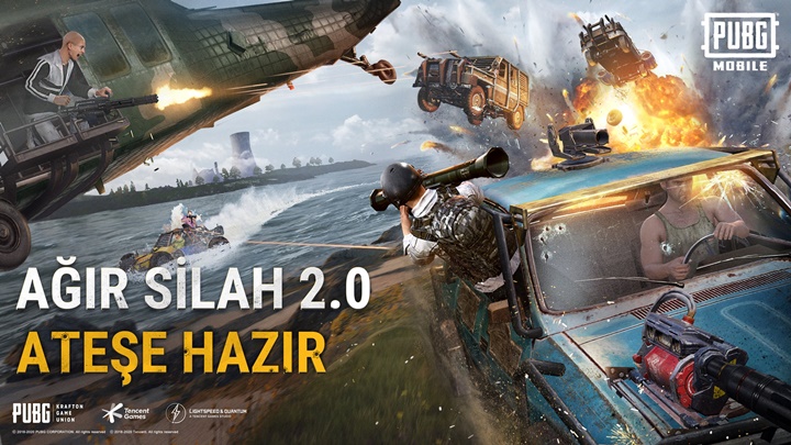 PUBG Mobile Ağır Silah Modu