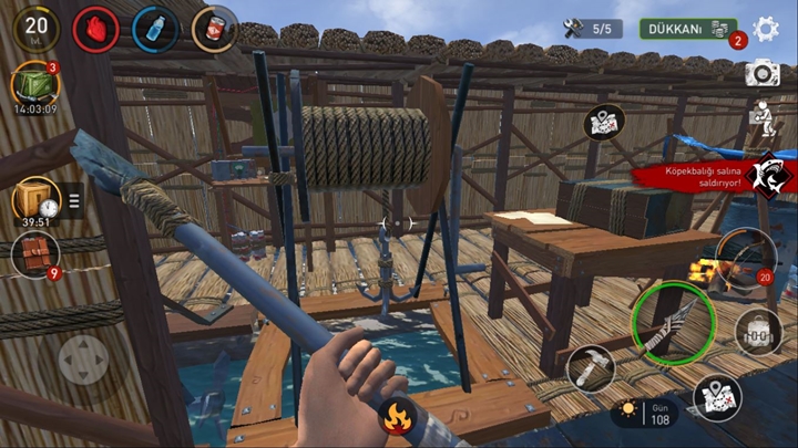 Raft Survival Ocean Nomad Çapa Nasıl Yapılır?