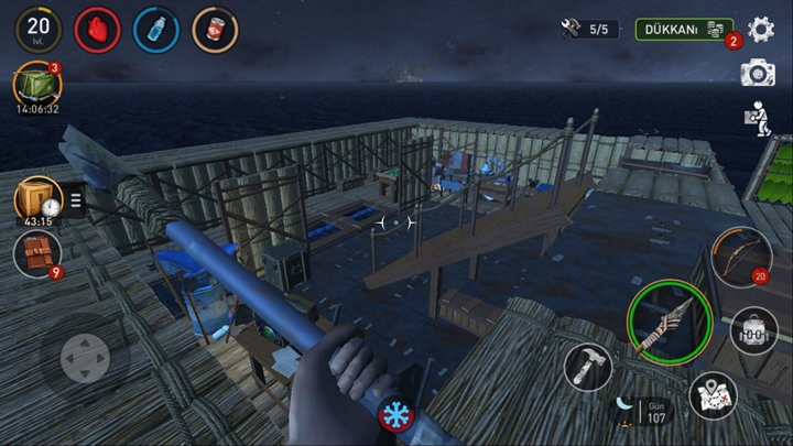 Raft Survival Ocean Nomad Metal Mızrak Nasıl Yapılır?