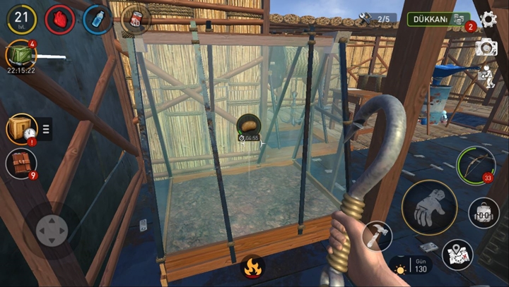 Raft Survival Ocean Nomad Yeşil Ev Nasıl Yapılır?
