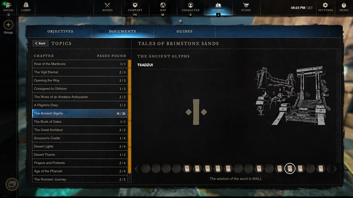 New World 15.Glyph (TSADZUI) Nasıl Yapılır?