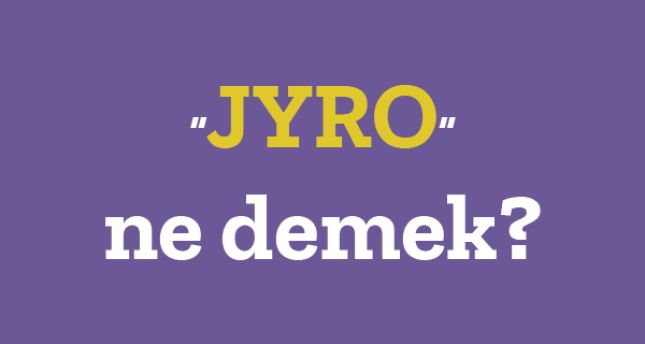 JRYO ne demek? Anlamı nedir?