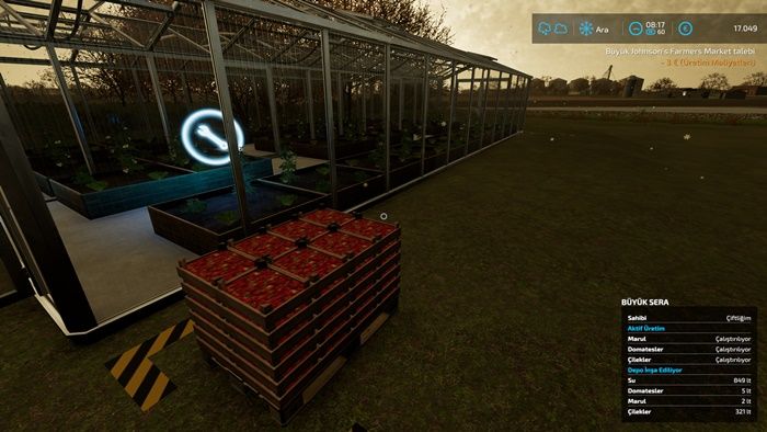 FS22 Sera Üretimi