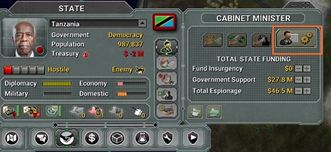 Supreme Ruler 2030 Diplomasi Danışman Ayarları
