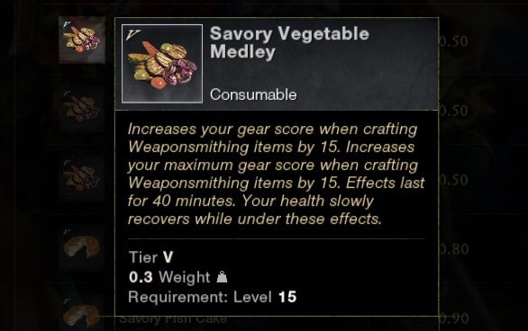 Savory Vegetable Medley Yemeği Buffu - New World