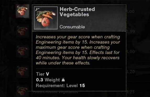 Herb-Crusted Vegetables Yemeği buffu - New World