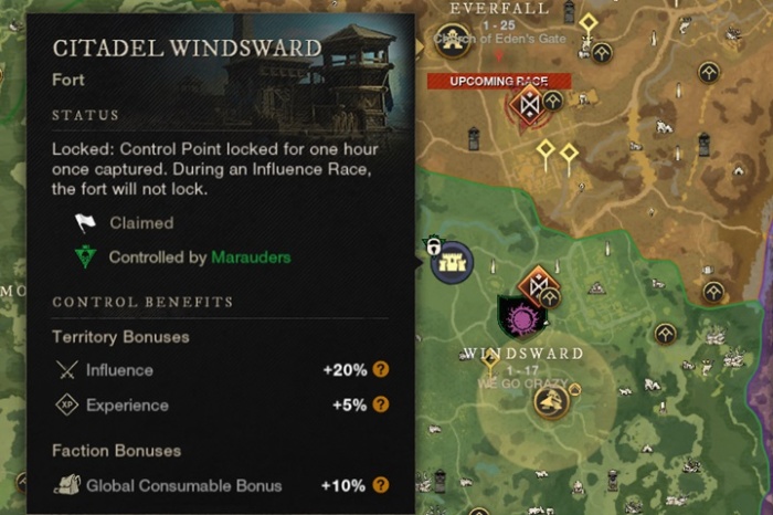 New World Windsward Fort Bonus