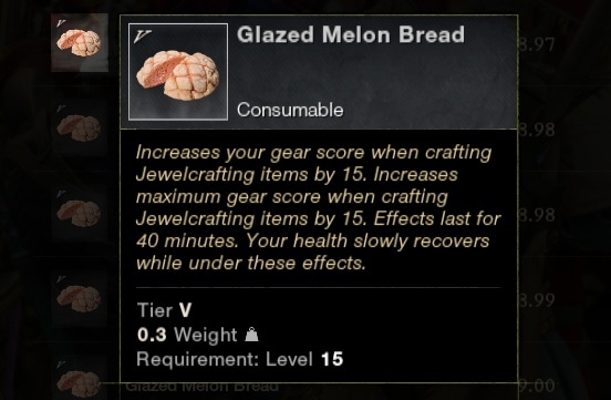 Glazed Melon Bread Yemeği Buffu - New World