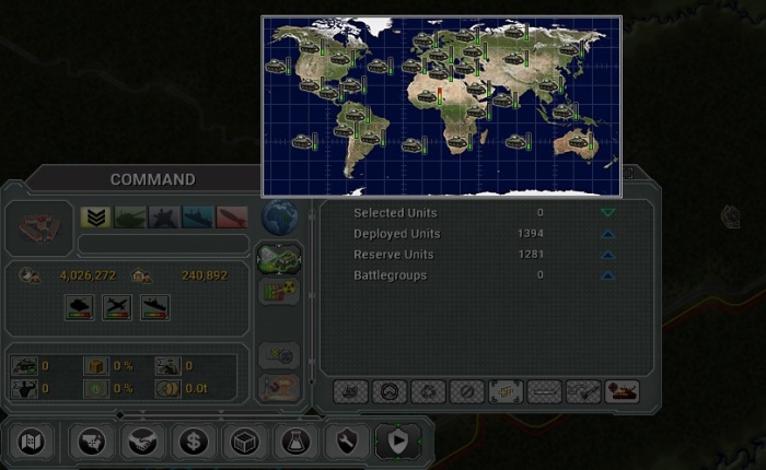 Supreme Ruler 2030 Ordu Askeri Hareketliliği