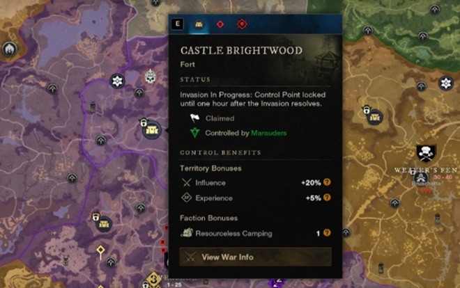 Brightwood Fort Bonus - New World