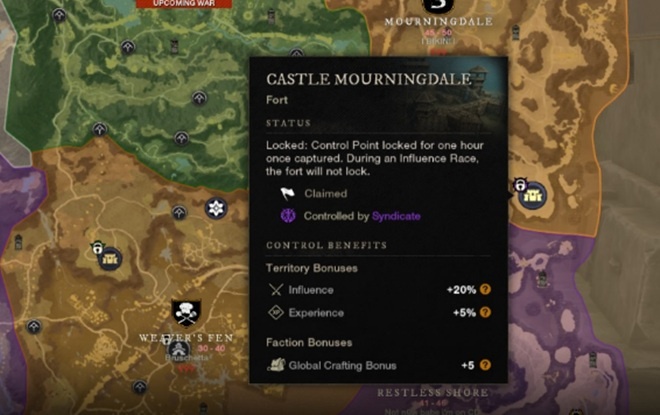 Mourningdale Fort Bonus - New World