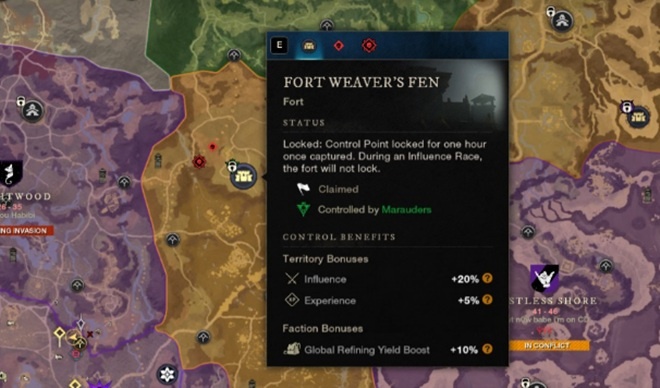 Weaver's Fen Fort Bonus - New World