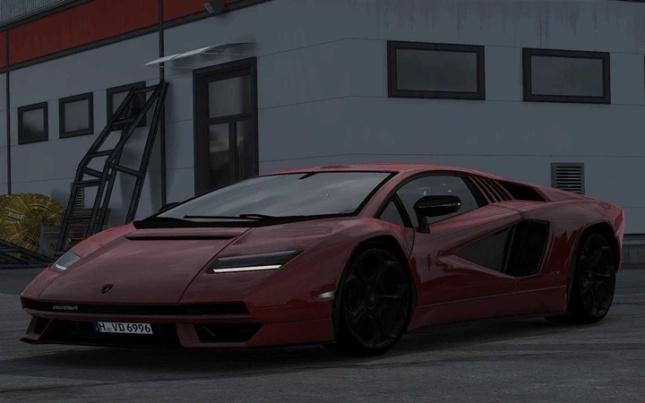 ETS2 – Lamborghini Countach LPI 800-4 2022 Araba Modu İndir (1.55)