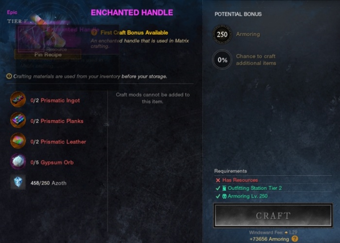Enchanted Handle Nasıl Üretilir?